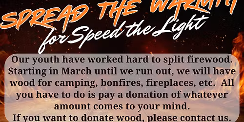 Spread the Warmth for Speed the Light