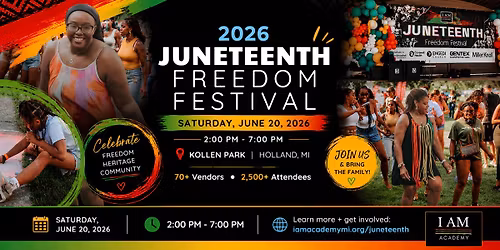 Holland's Juneteenth Freedom Festival