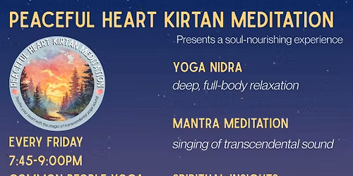 Experience Inner Peace with Yoga Nidra & Kirtan Music Meditation