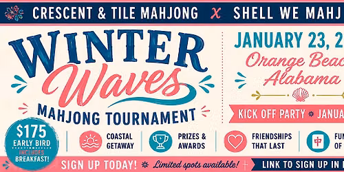 WINTER WAVES MAHJONG TOURNAMENT