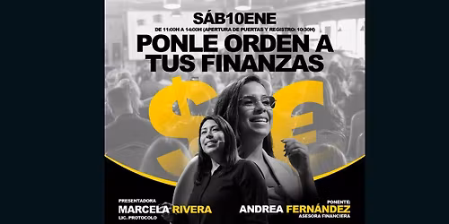 Ponle orden a tus FINANZAS