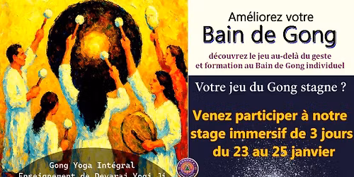 L'art de jouer le Gong - bain de gong individuel - Gong Yoga & Sonoth\u00e9rapie