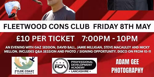 An evening with FTFC LEGENDS