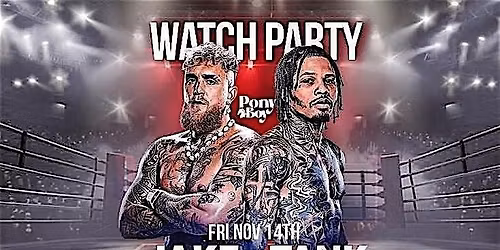 Jake Paul vs. Gervonta Davis Watch Party