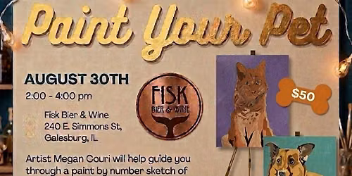Paint your Pet event benefiting Bridgeway foundation