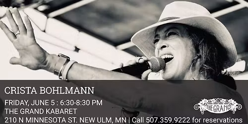 Crista Bohlmann @The Grand Kabaret (back deck opening day!)