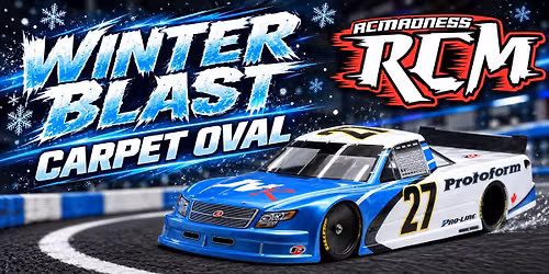 Winter Blast Carpet Oval Race