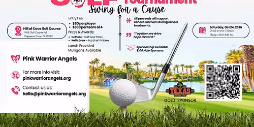 Golf Tournament - Swing For A Cause 