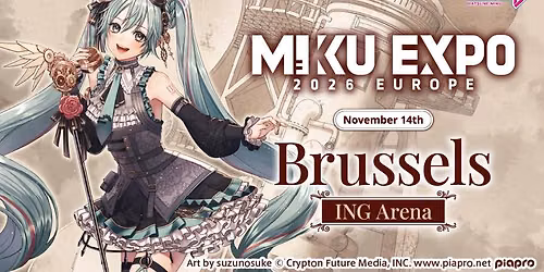 MIKU EXPO 2026 EUROPE in Brussels