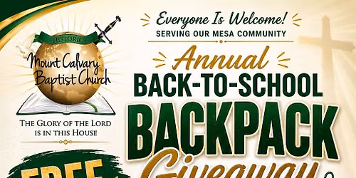 Back to School Backpack Giveaway 