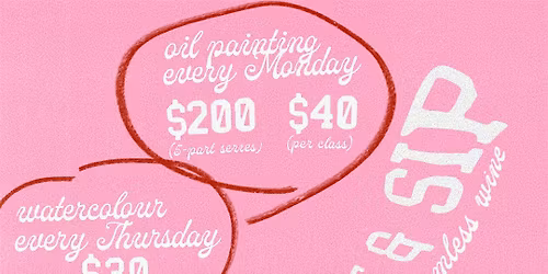 OIL PAINTING w\/ BOTTOMLESS MIMOSAS (5 PART SERIES) - (AGE 21+)