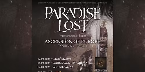Paradise Lost | 27.02.2026 | B90 Gda\u0144sk