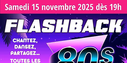 Karaok\u00e9 dansant Ann\u00e9e 80 \u00e0 l\u2019EauDace St Georges de Reneins 