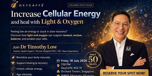 Increase Cellular energy with Light & Oxygen