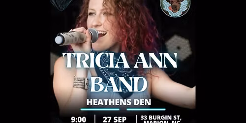 Tricia Ann Band Live at The Heathens Den 