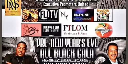 Pre-New Year's Eve All Black Gala