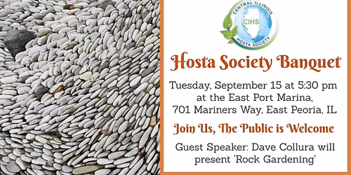 Central Illinois Hosta Society Banquet & Guest Speaker