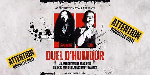 DUEL D'HUMOUR EN 2X30