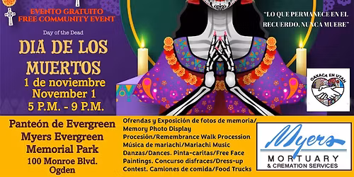 Day of The Dead - Myers Evergreen Memorial Park - Ogden