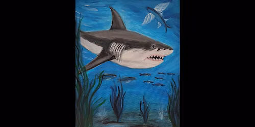 Shark Paint-Night Event- Loxahatchee Studio