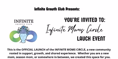 Infinite Moms Circle Launch Event