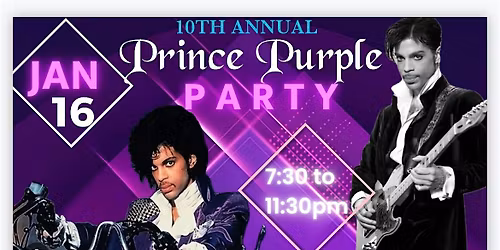10th Annual Prince Purple Party 2026