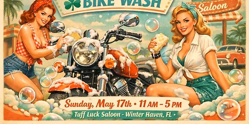 Tuff Lucky Ladies BIKE WASH!