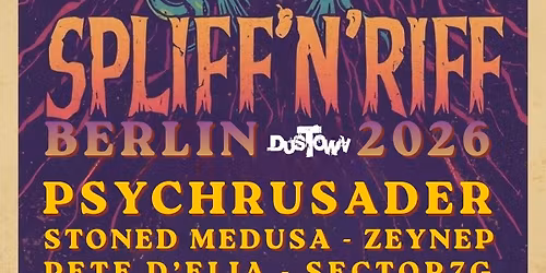 SPLIFF'N'RIFF Berlin 2026