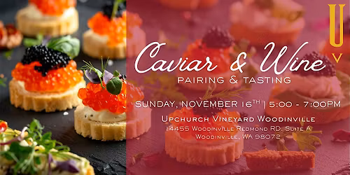 Caviar & Wine Pairing & Tasting