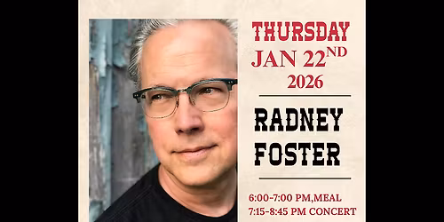 Radney Foster at Gruene Hall