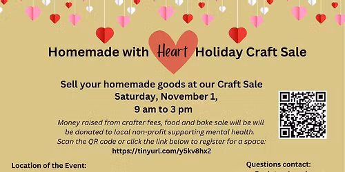 Homemade with Heart Craft Sale