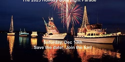 2025 Holiday Boat Light Parade