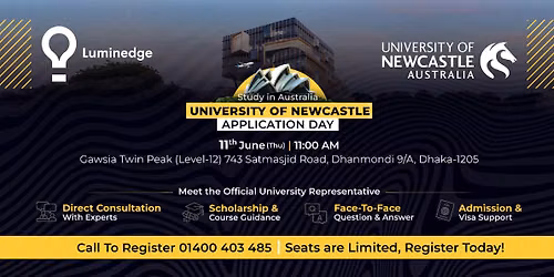 University of Newcastle Australia - Application Day