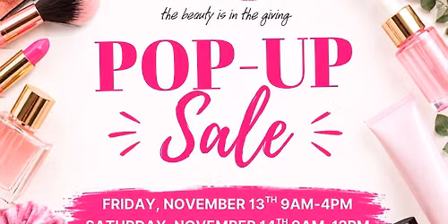 Pop Up Sale - 2 Day Event!