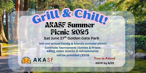 Grill & Chill AKASF Summer Picnic