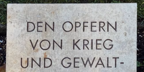 Kranzniederlegung