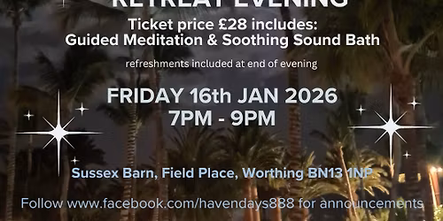 HAVEN RETREAT EVENING