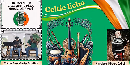 Celtic Echo Performing At Oh Sherri Pub November 14th