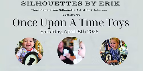 Silhouette Artist Erik Johnson at Once Upon A Time Toys