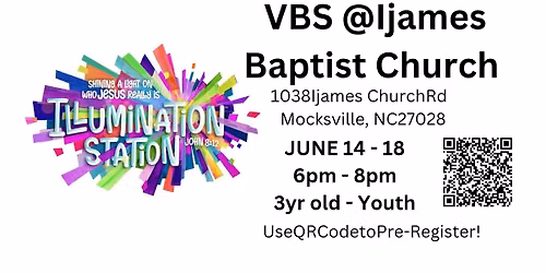 VBS @ Ijames Baptist Church