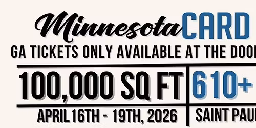 Minnesota Card Show - April 2026