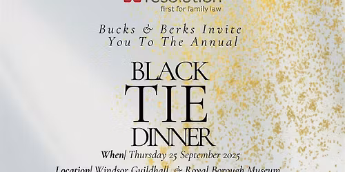 Bucks & Berks Resolution: Black-Tie Dinner
