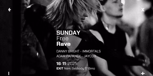 Sunday Free Rave [Hard Techno edition] \u2192 16.11.2025