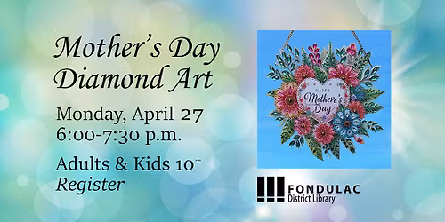 Mother's Day Diamond Art