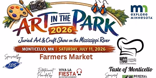 Art in the Park - July 11, 2026