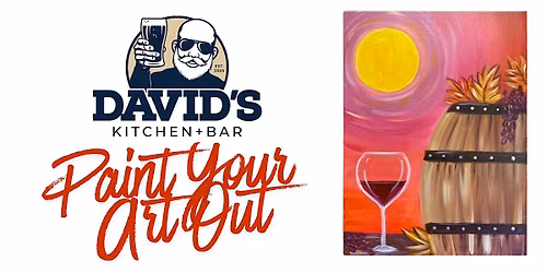 Paint And Sip At David's Kitchen