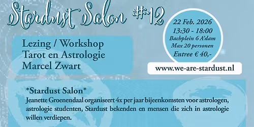 Stardust Salon #12 Tarot en Astrologie