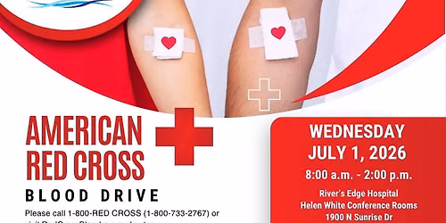 Red Cross Blood Drive at River's Edge Hospital
