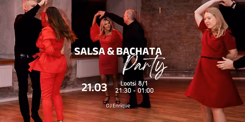 Salsa & Bachata Party, 21.03