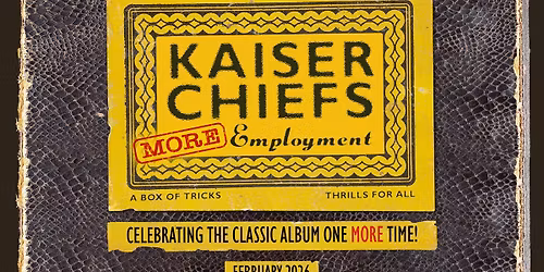 Kaiser Chiefs Cambridge Tickets